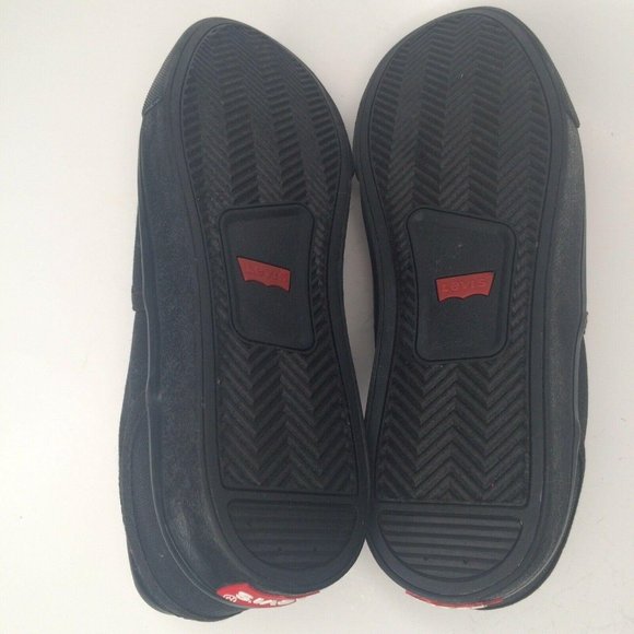 LEVI'S Canvas Shoes Low Top Lace Up Sneakers 8 - Picture 9 of 9